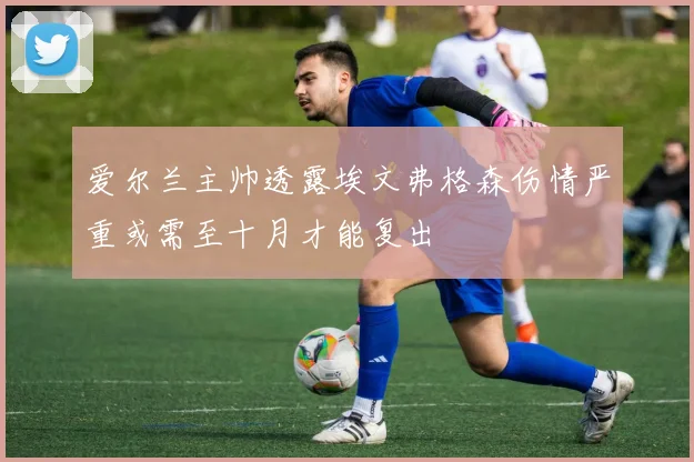 爱尔兰主帅透露埃文弗格森伤情严重或需至十月才能复出